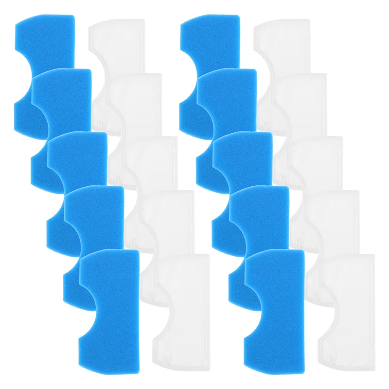 ATP3- 10Set Blue Sponge Filter White Cotton Liver Filter For  DJ97-01040C Series Vacuum Cleaner Parts