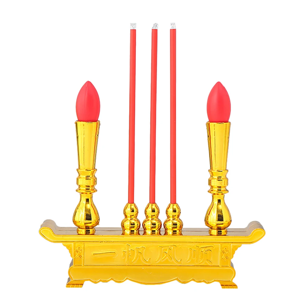 

Electronic Censer LED Incense Burner Decorative Plastic Buddha Home Aromatherapy Yoga Bedroom Sauna Electronic Incense Burner