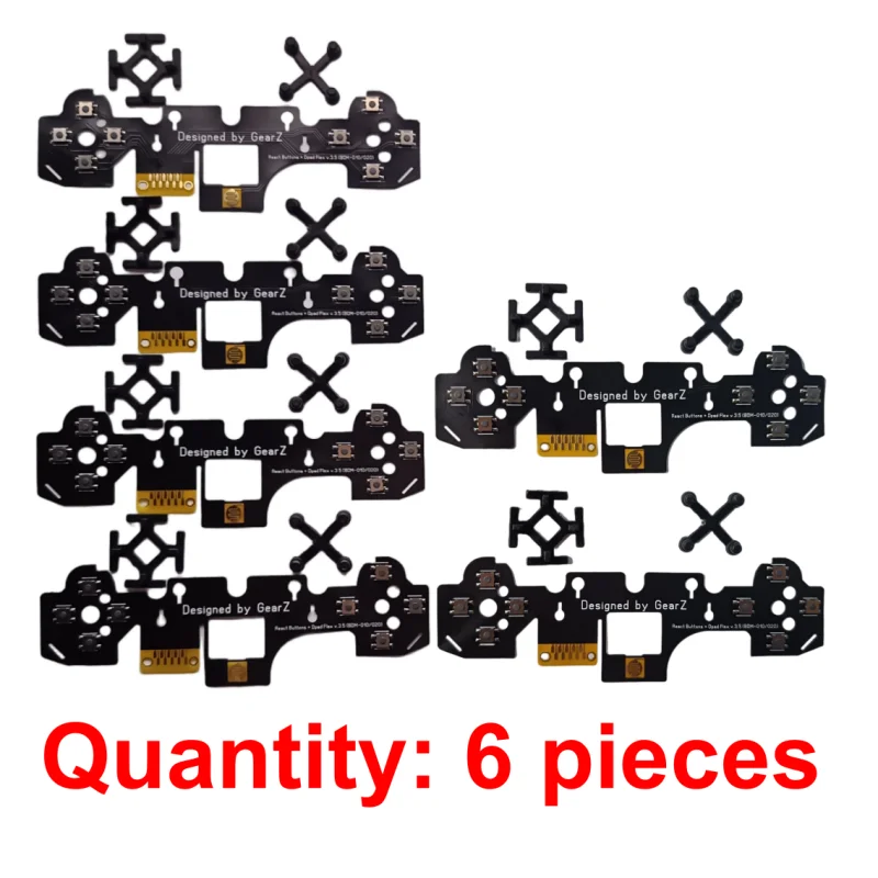 GEARZ PS5 Controller-Tasten-Kit, Maßgefertigtes Taktiles D-Pad, Mechanisches Mikroschalter-Kit, Kompatibel mit PS5 BDM010/BDM020 – Detail 4