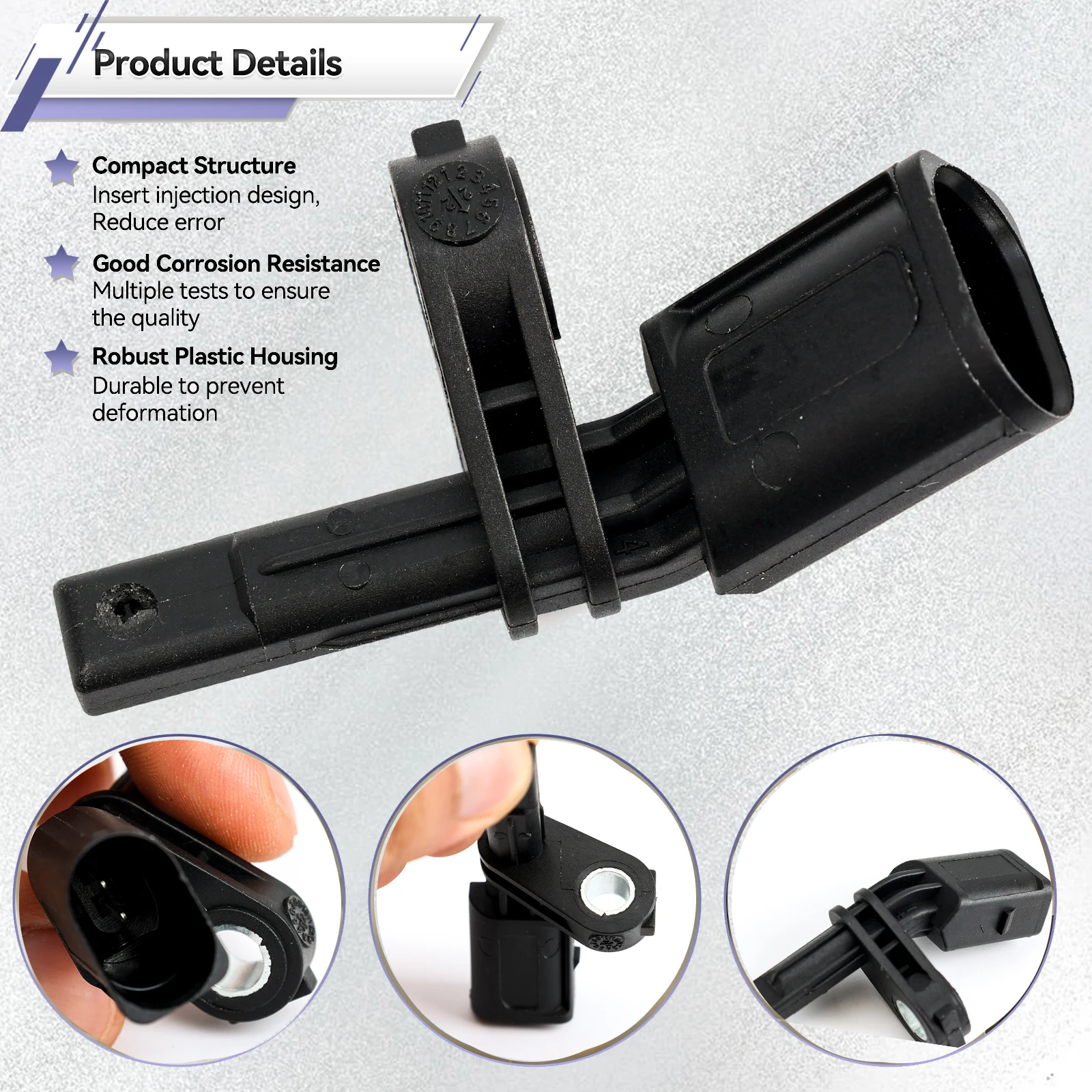 

WHT003857 7H0927803 Car Parts ABS Wheel Speed Sensor For VW Tiguan Golf Jetta Transporter AUDI A3 TT SKODA Superb Octavia SEAT