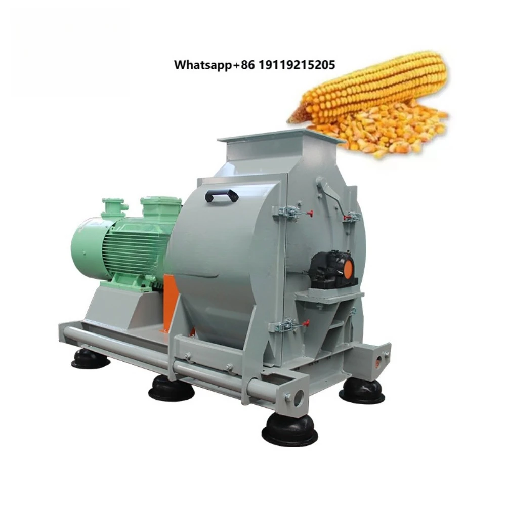 Factory Sale Soybean Grinding Machine High Quality Hammer Mill for Poultry Animal Feed