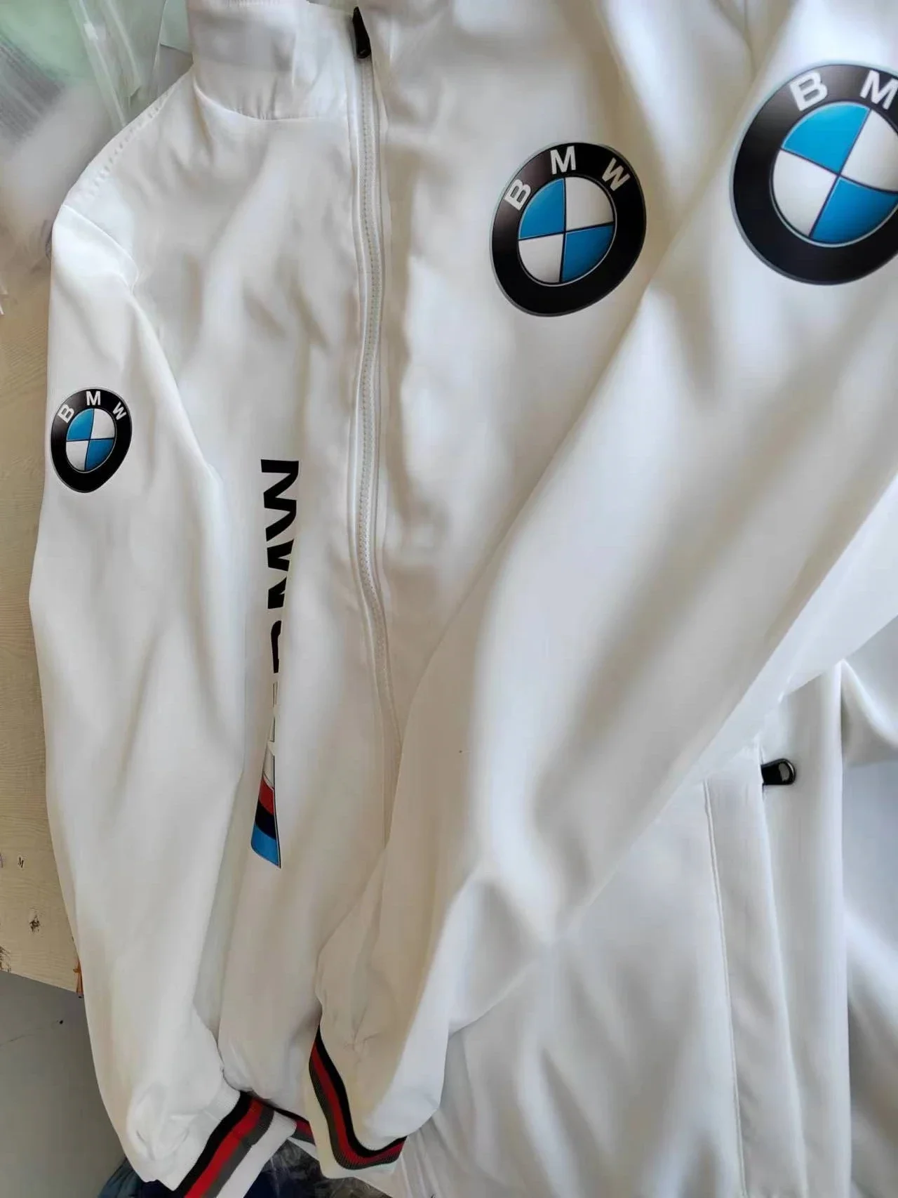 BMW jas heren 2024 nieuwe sport fietsen hoogwaardige super buitensport fietsjas BMW jas motorfiets F1 racepak