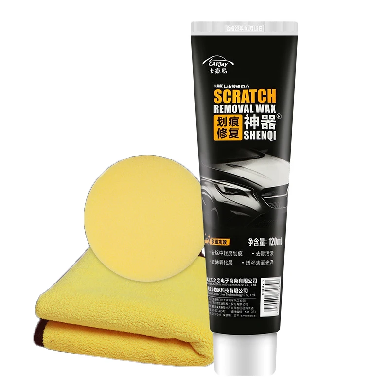 Car Scratch Wax Polishing Paint Car Wax Deep Scratch Remover White Car Wax  Auto Body Grinding Compound Anti Scratch Wax