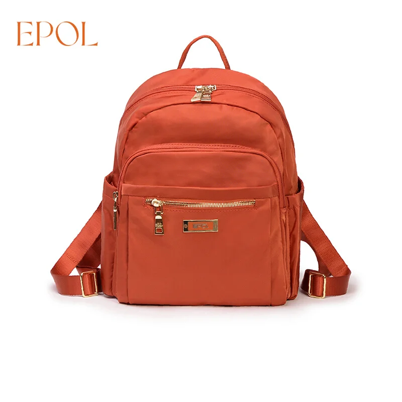 

EPOL женский дорожный рюкзак Оксфорд 2025 модный легкий повседневный школьный рюкзак большой вместимости для подростков 12 дюймов 6006-16