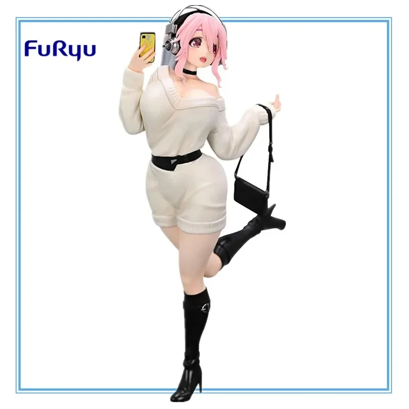 

In Stock! Original FURYU SUPERSONICO Winter Memories PVC 21cm Anime Character Model - Collection Desktop Decoration Gift Set