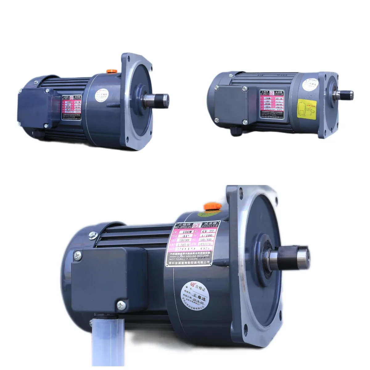 

R Series Solid Shaft Output Helical Gear Reducer 380V AC Electric Motor Speed Reducers Custom ODM Supported