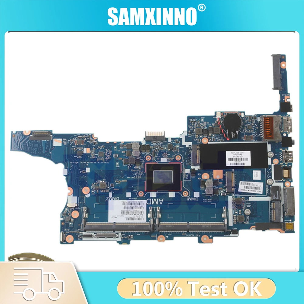 

For HP Elitebook 745 G4 Laptop Motherboard 6050A2834601 917765-301 A8-9600B DDR4 TESTED Pavilion 15-ab200 Notebook Mainboard