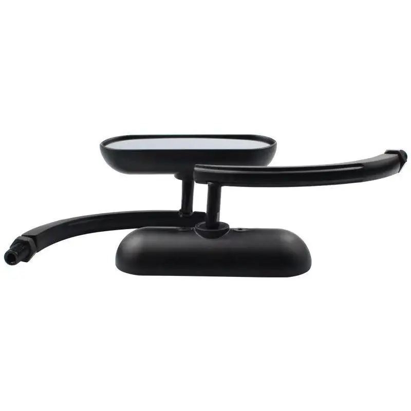 M8 M10 Mini Schwarz Spiegel Motorrad Rückspiegel Für Road King Street Electra Glide Road Glide Dyna Softail1982-2020