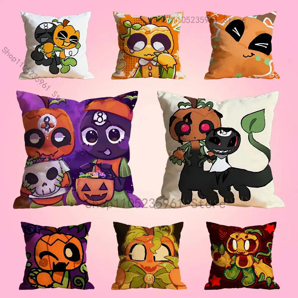 

G-Gourdy T-Toodles Gourdles Pillow Cases for Bedroom Living Room Sofa Home Decor Polyester Cushion Cover with Zipper