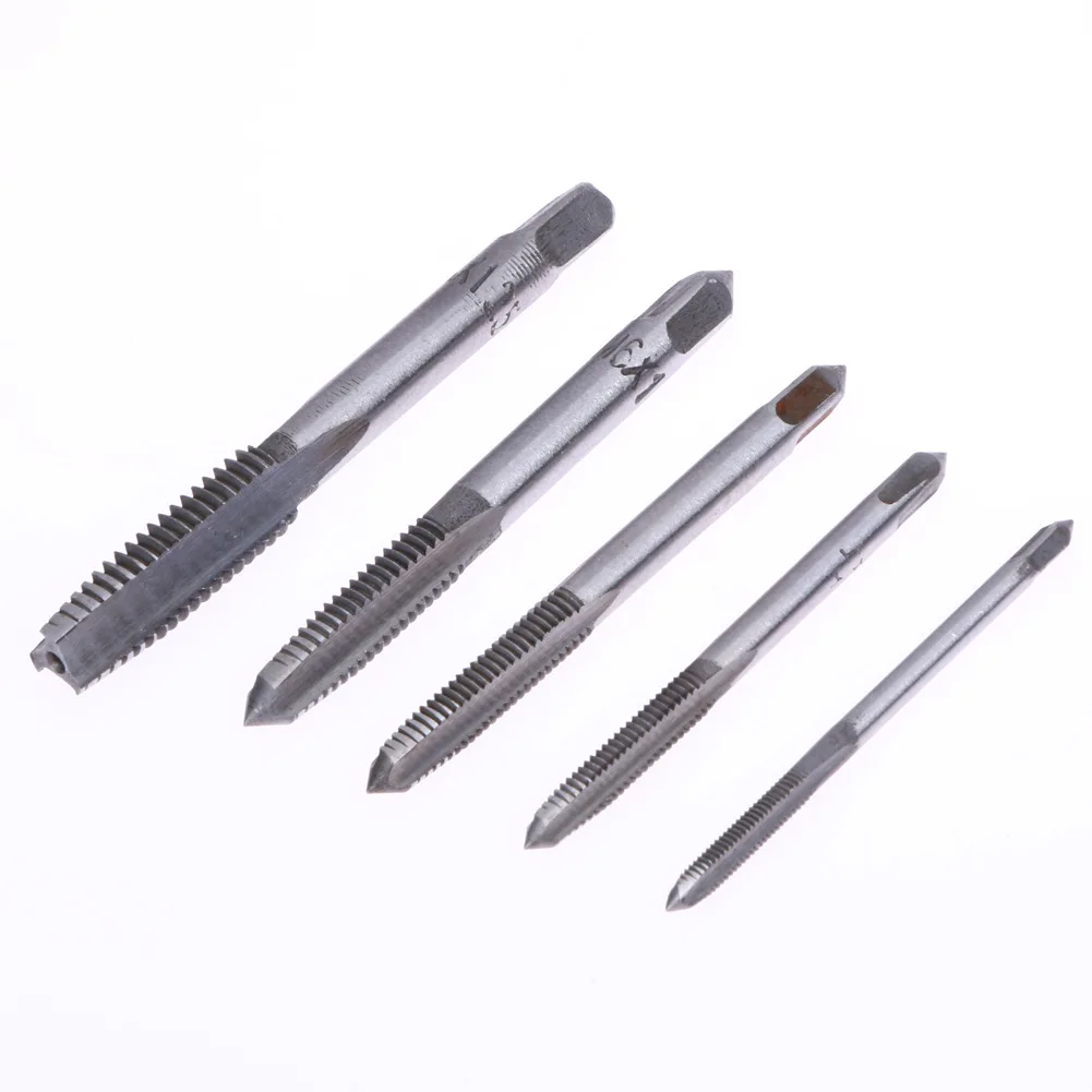 Llave de trinquete de grifo con mango en T, M3-M8 ajustable, 5 unids/set por juego