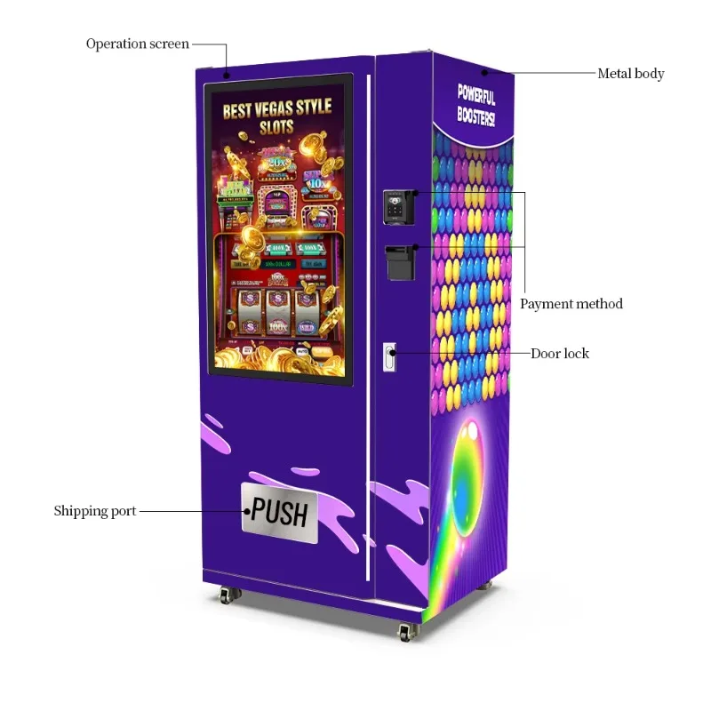 Ground Fixed Self Service Lottery Kiosk Big Screen 24 Types Ticket Dispenser Park Sale Factory Direct Accept Custom
