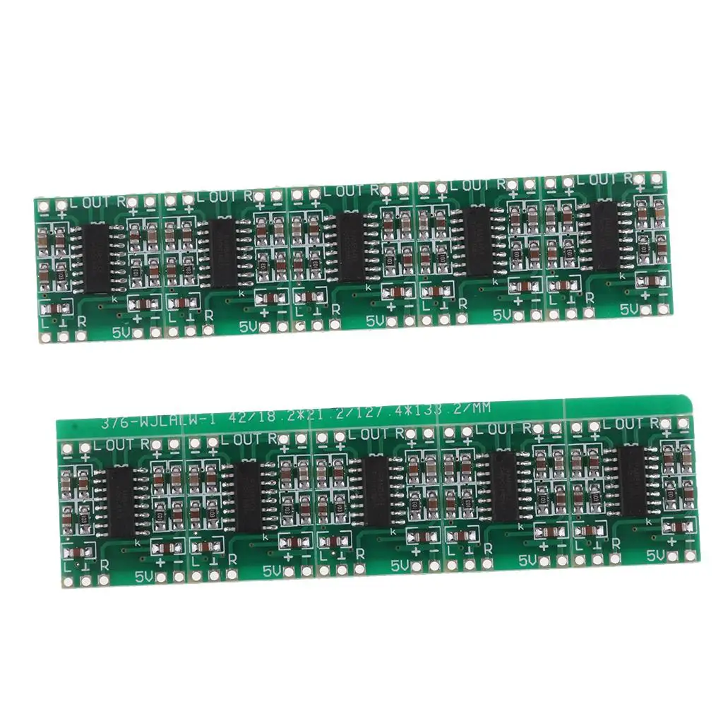 10Pcs Digital DC 5V Amplifier Board Class D 2x3W USB Power PAM8403 DIY Module