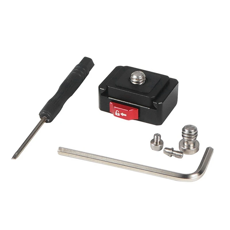 B03B-Anti-Shake Mini Quick-Release Mount Kit Sports Camera Quick-Release Kit Suitable For Fill Light Microphone Monitor