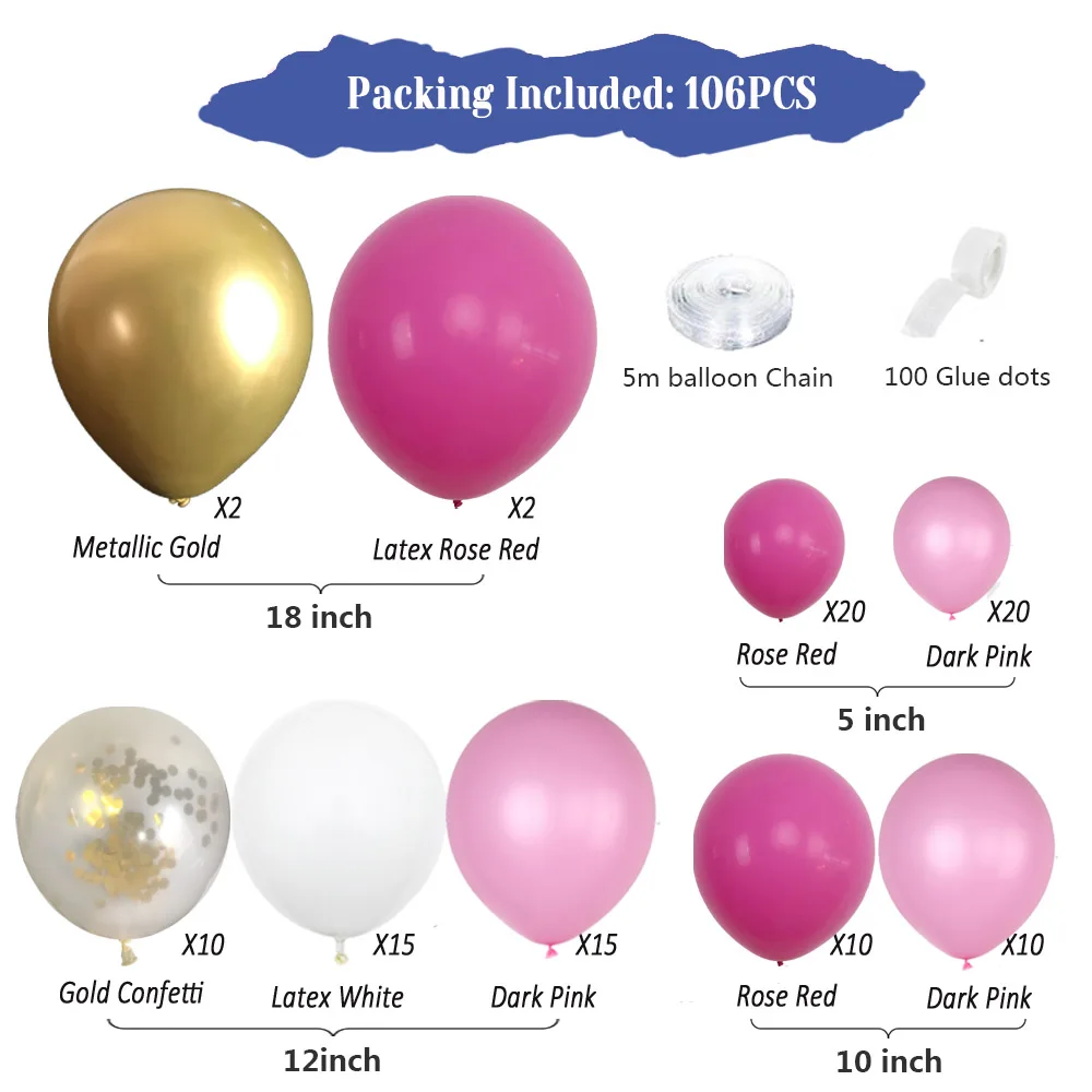 Silver Navy Blue Set Mixed Confetti Latex Balloon Kit For Kids Boy Bar Mitzvah Party Favor Wedding Birthday Holiday Decor