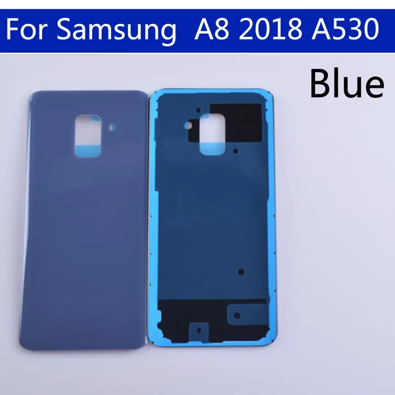 

Для Samsung Galaxy A8 (A5) 2018 A530 A530F SM-A530DS SM-A530F Корпус Крышка аккумулятора Задняя крышка Чехол Задняя крышка корпуса