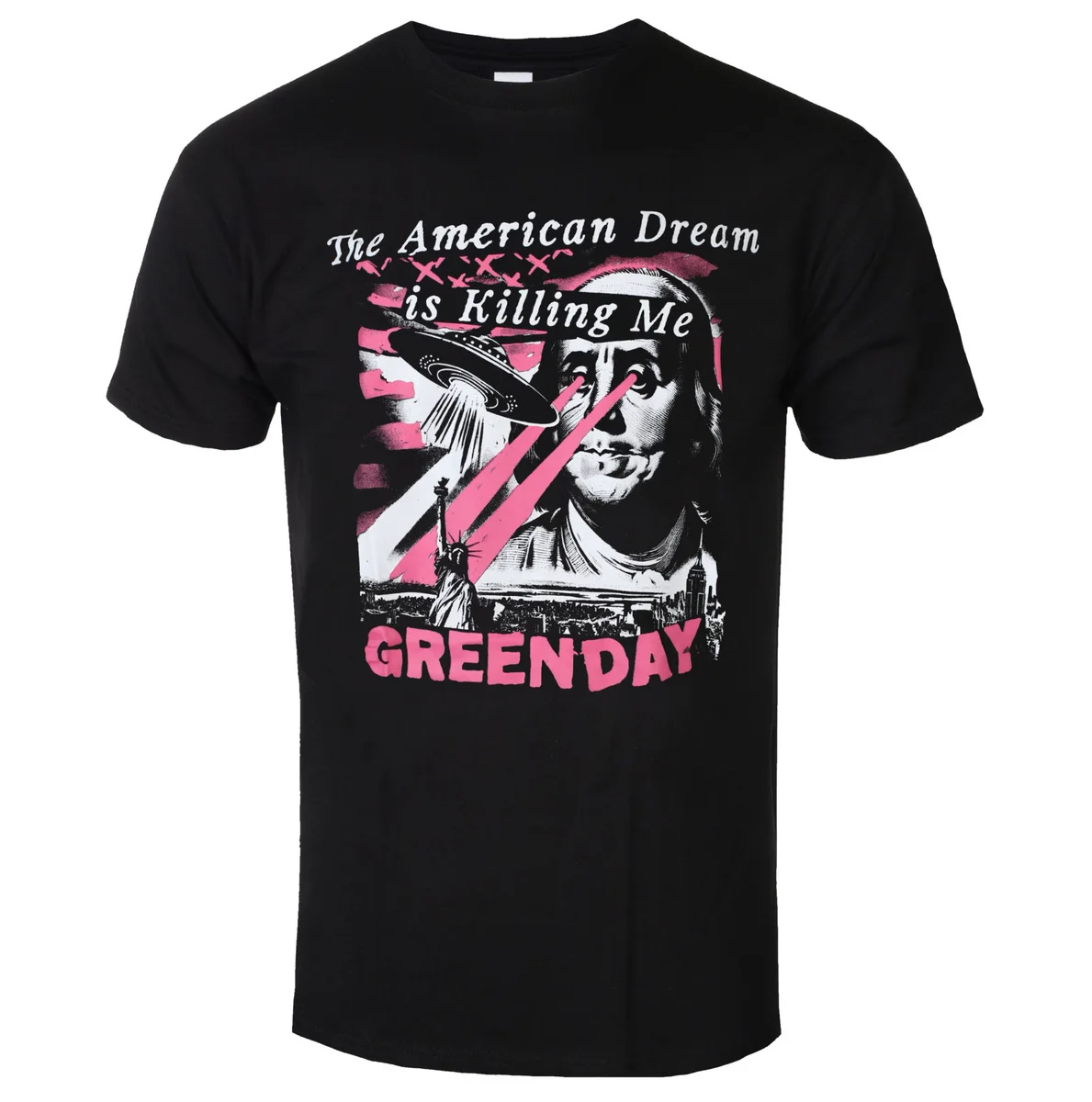 Summer Rare Green Day Graphic Cotton Band T-shirt Unisex Summer Short Sleeve Fashion Brand Tee Luxury Casual Vintage Tees