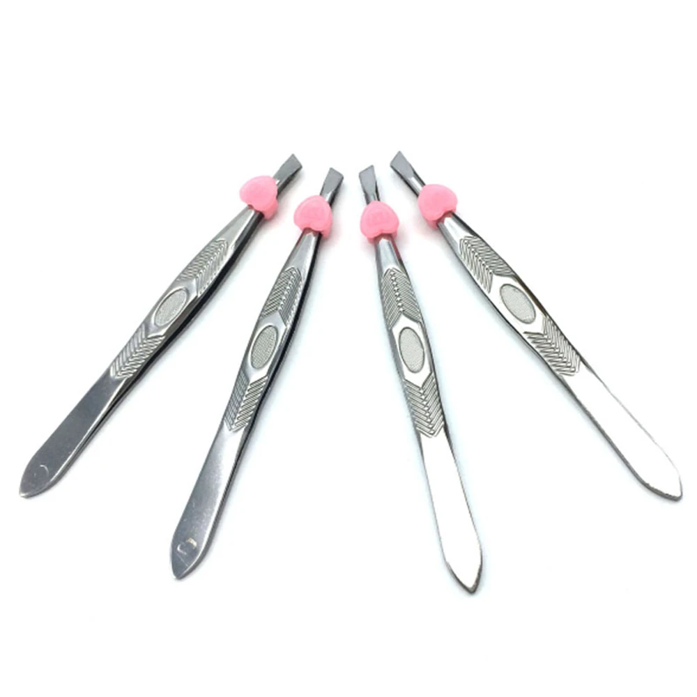 1PC Professional Eyebrow Tweezers Hair Removal Limited Stainless Steel Tweezer Tool Beauty Makeup Tool