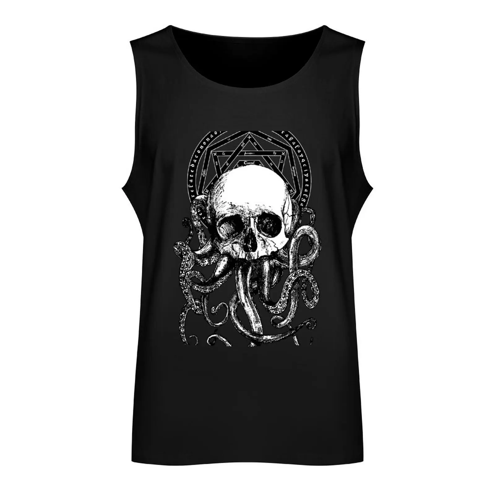 Pieces of Cthulhu Tank Top gym training accessories Japanese t-shirt t shirt gym quick-drying t-shirt