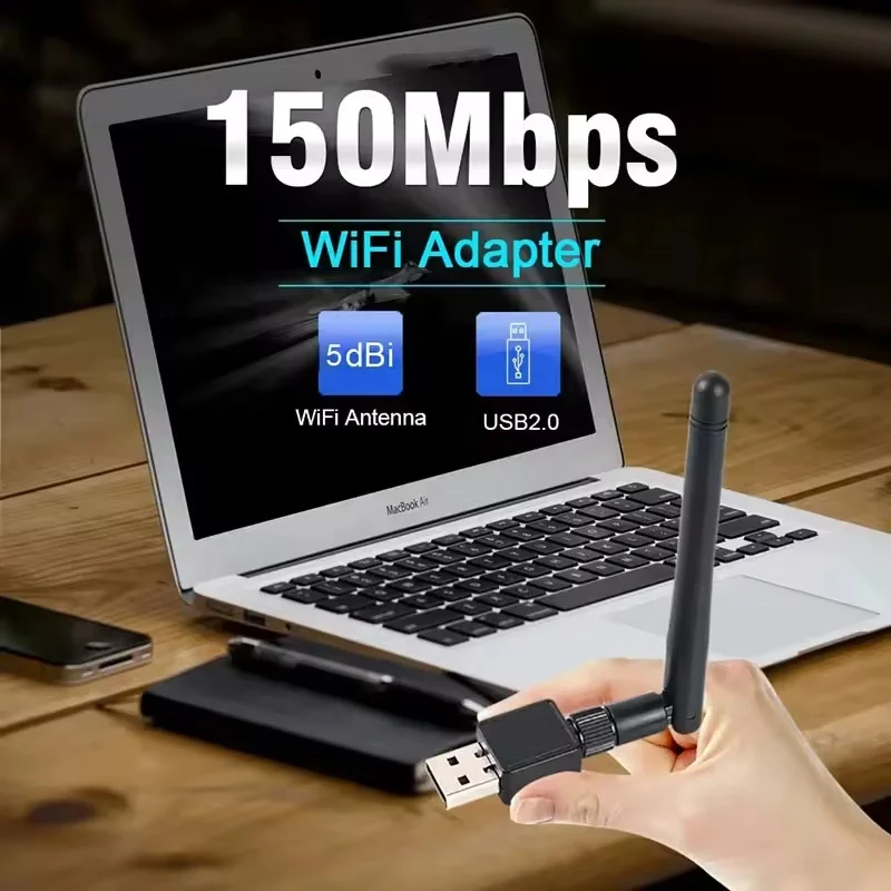 Popular USB 802.11N Wireless USB Wifi Lan Card Wifi Antenna Adapter for Satellite Receiver/Set Top Box