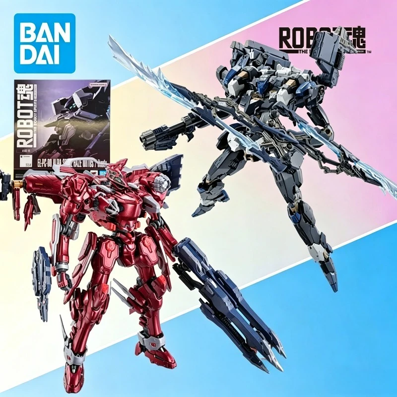 

Коллекционная фигурка робота BANDAI Robot Spirits EL-PC-00 Alba Steel Haze Ortus Rusty, игрушка-меха, подарок для мальчиков и коллекционеров