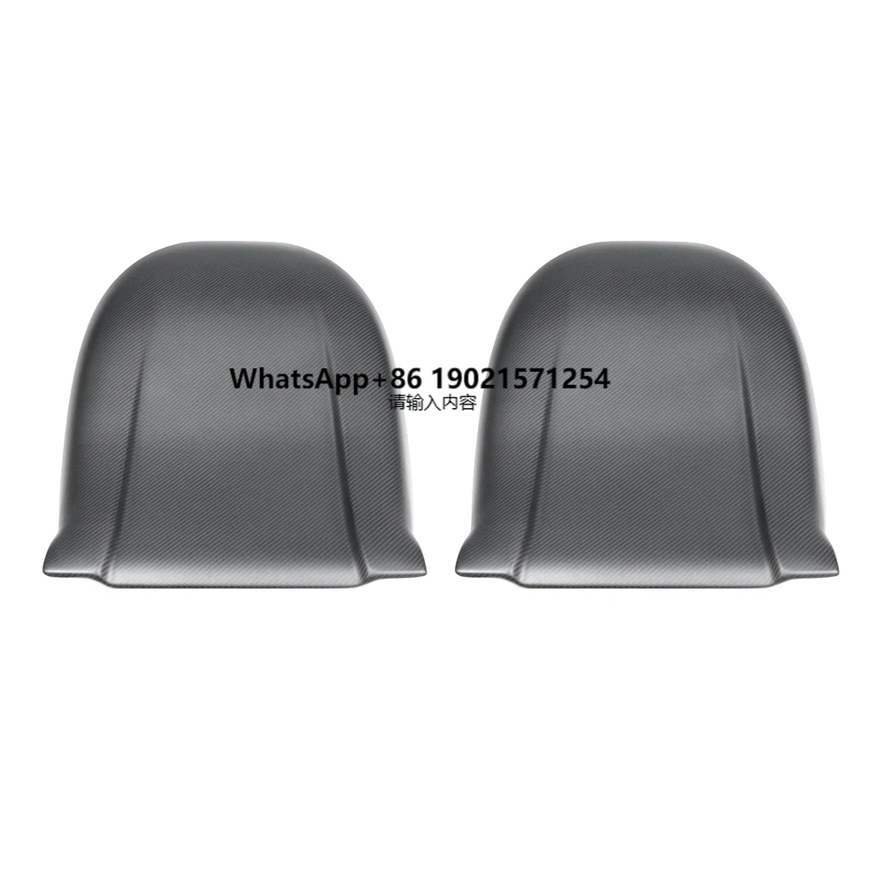 

Dry Carbon Fiber Cover for Model X 2021 2022 2023 2024 Matte Gloss Carbon Interior Accessories Seat Back Replacement Frame