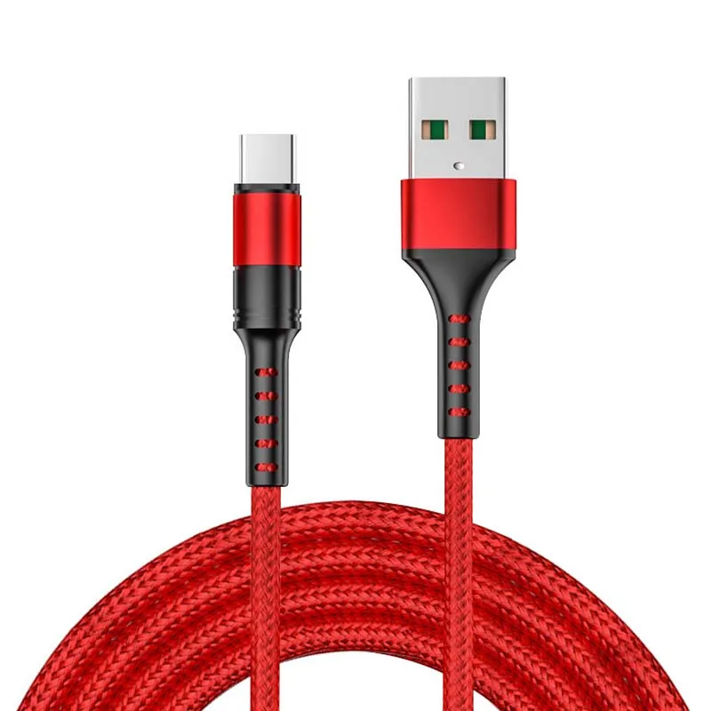 5A Ultra Fast Charging Mobile Power Data Cable Suitable For Xiao-Mi Flash Charging 60W Mobile Charging Cable 1 Meter