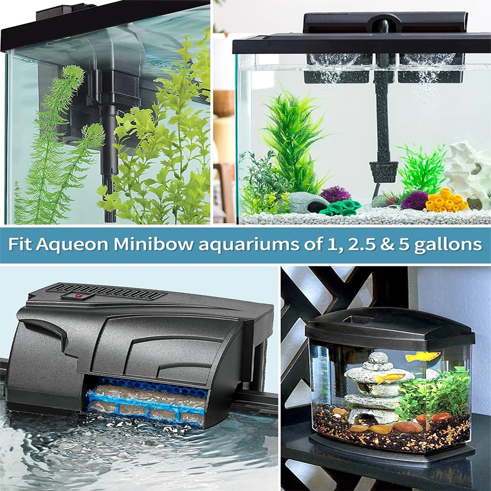 Aquarium Filter Sponge Suitable For Aqueon Filter Replacement Filter Element Fish Tank Sponge Activated Carbon Media Material