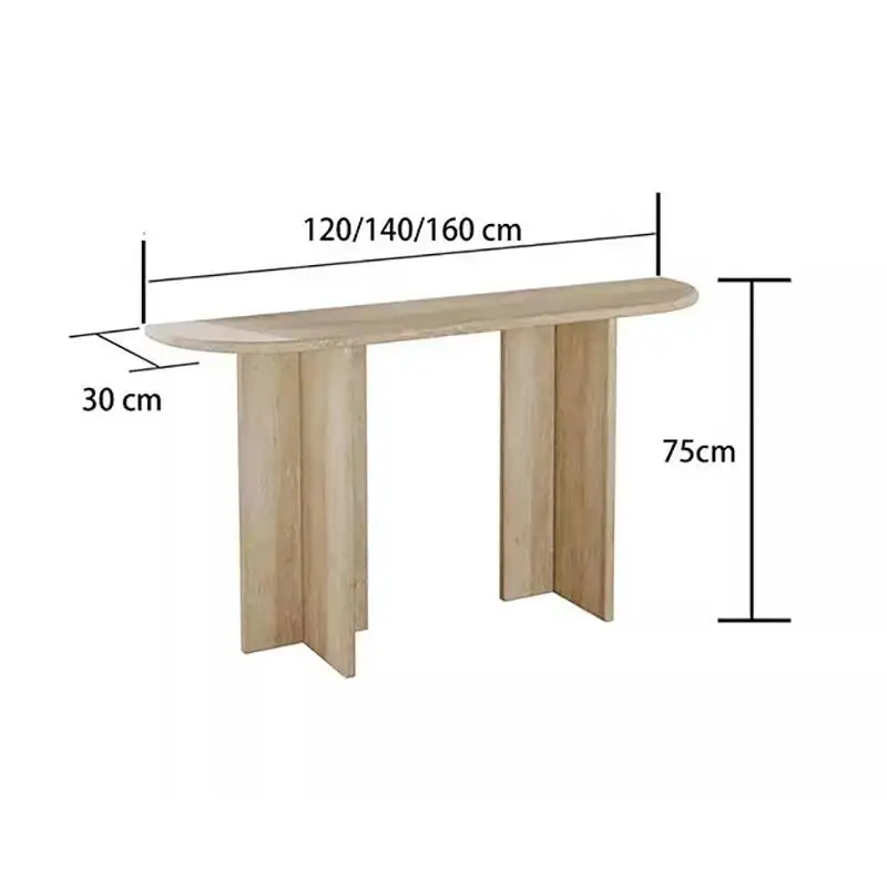 Entryway Living Room Console Modern Minimalist Tables Hallway Trendy Console Tables Wabi Sabi Design Table D'entre Furniture