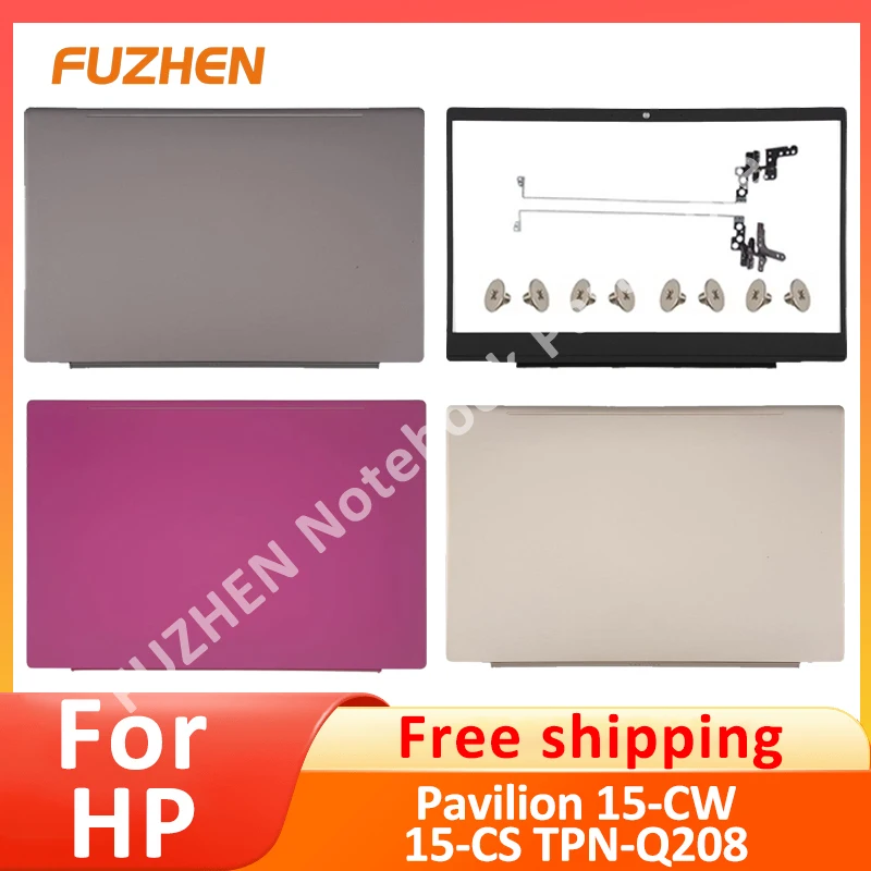 

New Laptop Case For HP Pavilion 15-CW 15-CS TPN-Q208 Laptop Top Rear lid Back Cover/Bottom Base/Bezel Shell Housing Replace