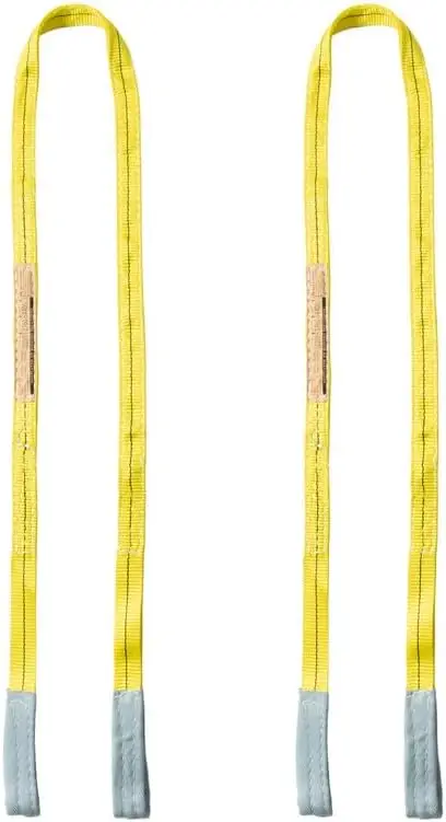 

Прочные полиэстеровые буксировочные ремни, длина 6,5 футов, ширина 1 дюйм, комплект из 2 штук, максимальная нагрузка 4400 фунтов, для такелажных работ и подъема грузов