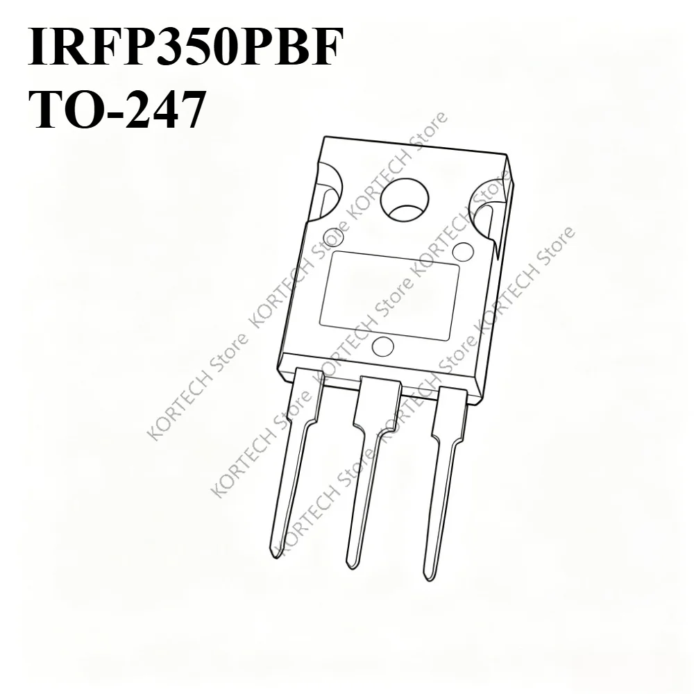 10Pcs/Lot Brand new original   IRFP350 IRFP350PBF TO-247 field effect transistor 16A 400V