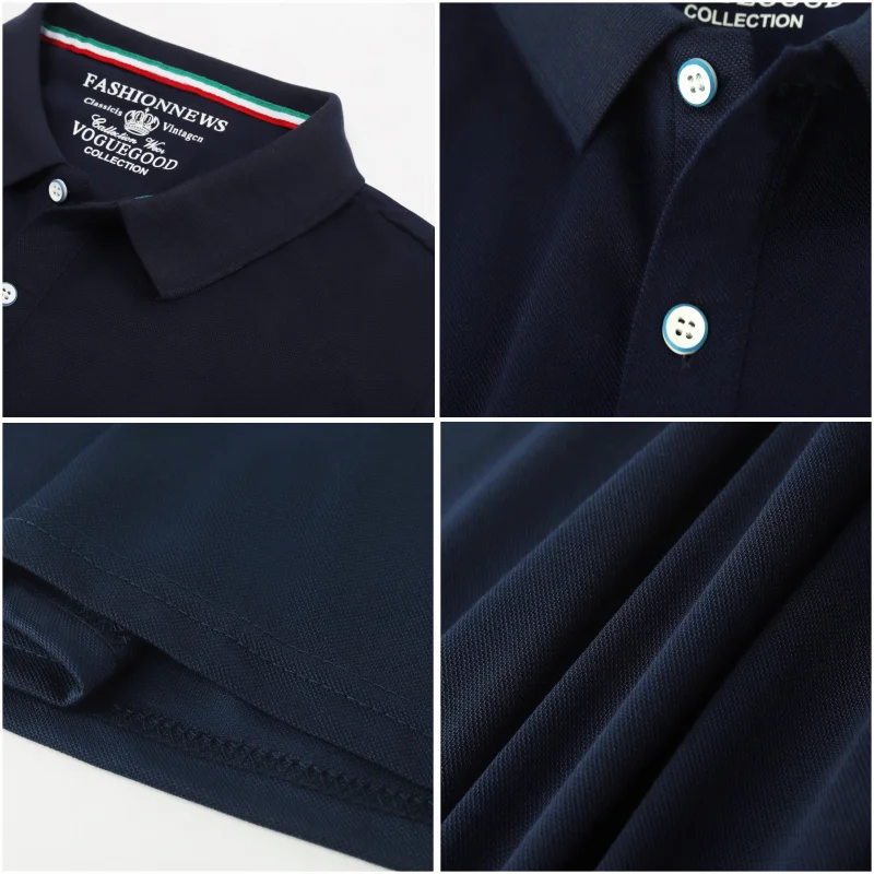 Men\'s Short Sleeve Polo Shirt Custom Printing Embroidery Personalized Logo Corporate Business Shirt Solid Color Lapel Top 4xl