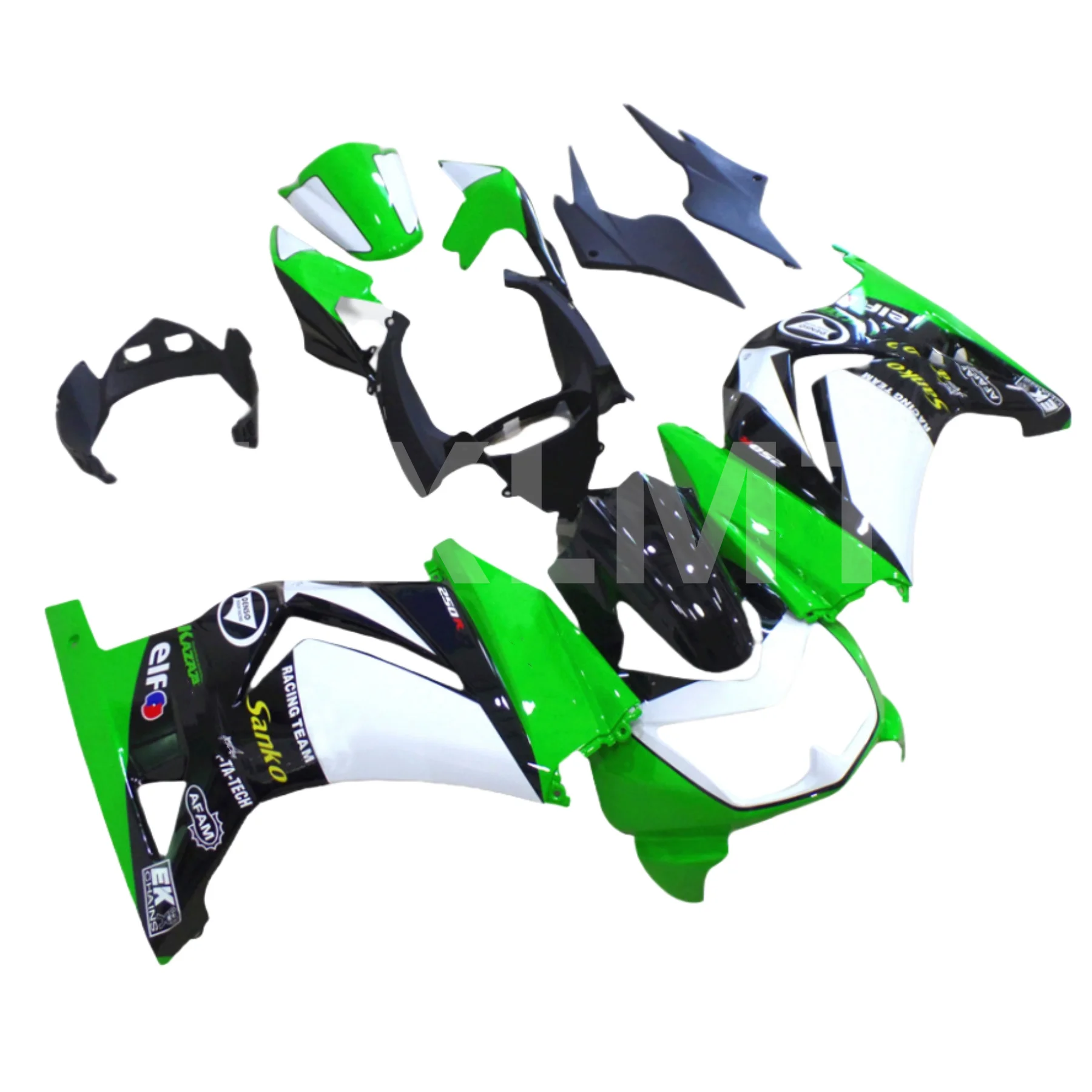 

Fairings EX 250 2009 Motorcycle Fairing Ninja 250R 2010 Full Body Kits EX 250 2008 - 2009 - 2010 - 2011 - 2012 Bodywork Kits