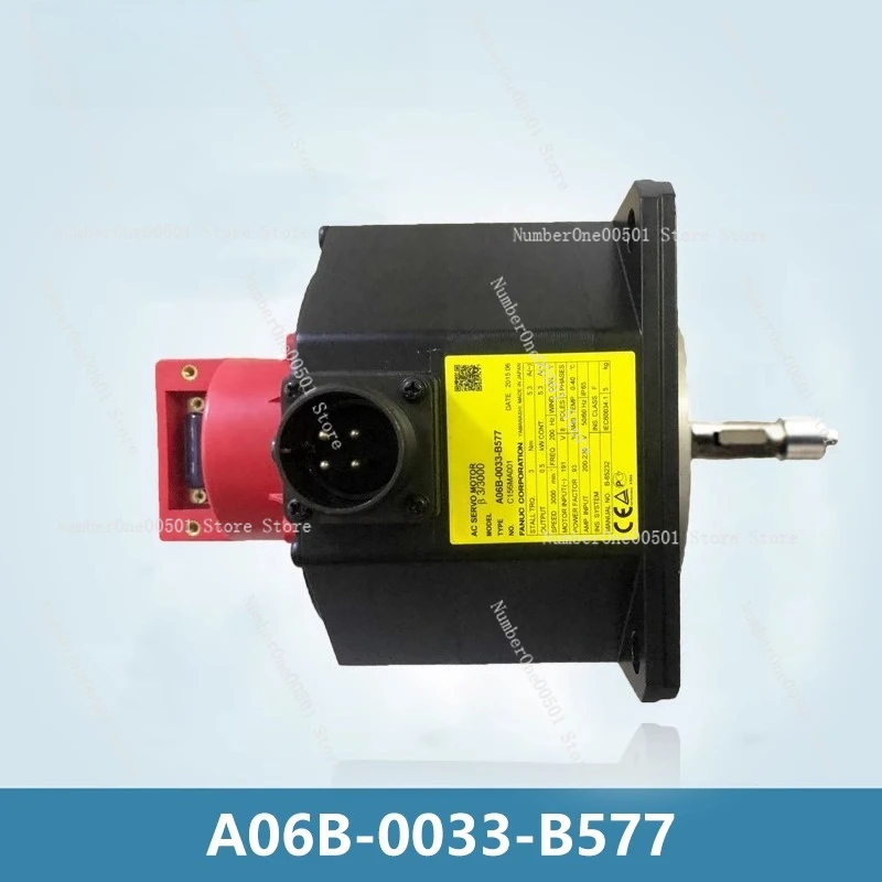 

A06B-0034-B577/B575/B175 Серводвигатель, восстановленный, 90% новый для систем FANUC