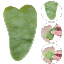 New Natural Jade Stone Guasha Board Massage Tool SPA Therapy Massager Antistress Body Care Scraping Board 3 Style