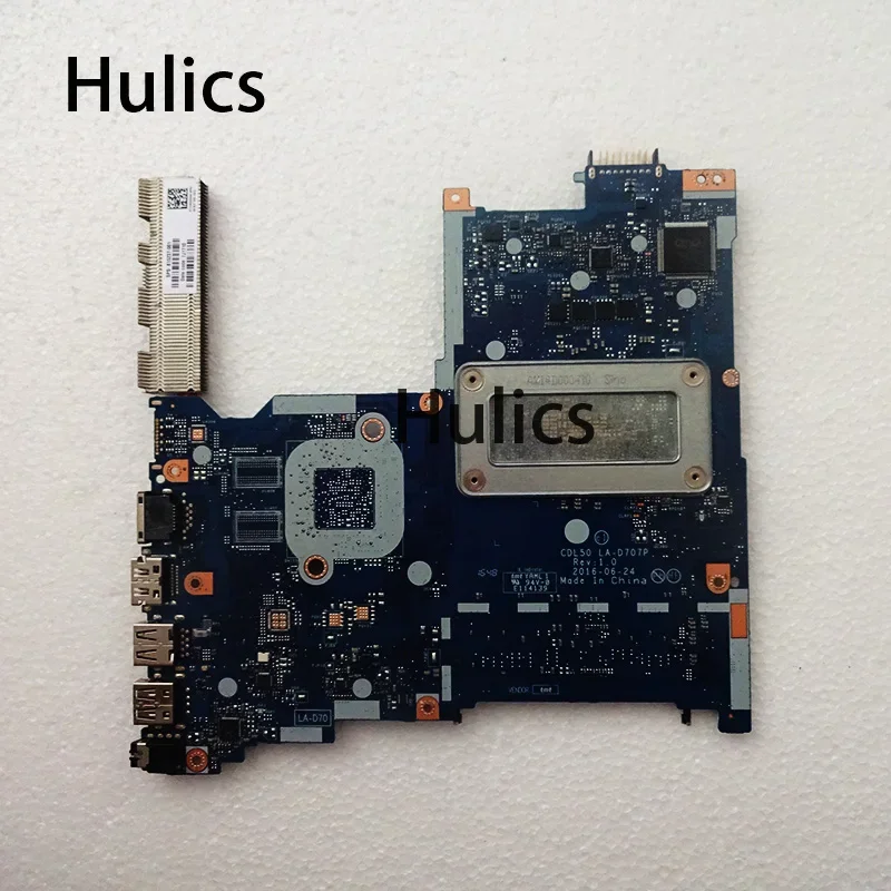 Hulics Used 903793-001 903793-601 LA-D707P Mainboard For HP Notebook 15-AY Laptop Motherboard I5-7200U CPU 903793-501 Board