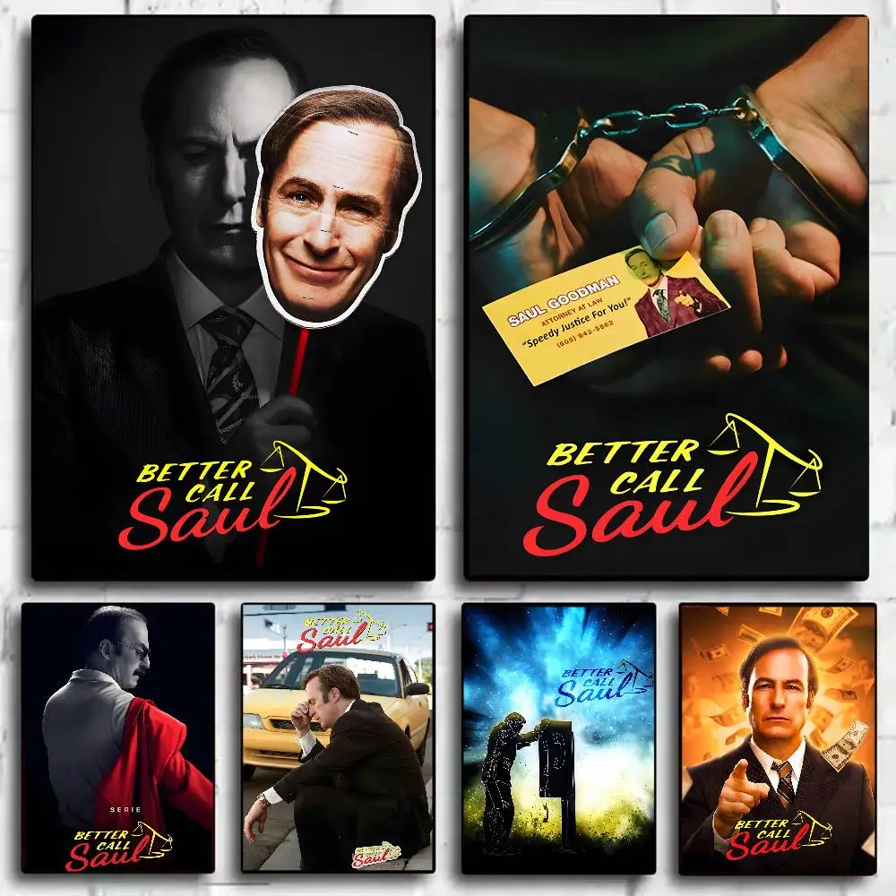 

B-Better Call Saul MOVIE Poster HD home decor sticky wall waterproof home living room bar aesthetic decor
