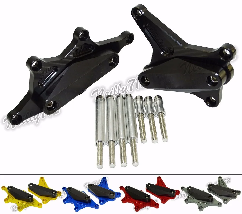 

Sale Moto Left & Right Engine Crash Pads Frame Sliders Protector For HONDA CBR500R CBR 500 R PC44 2013 2014 2015