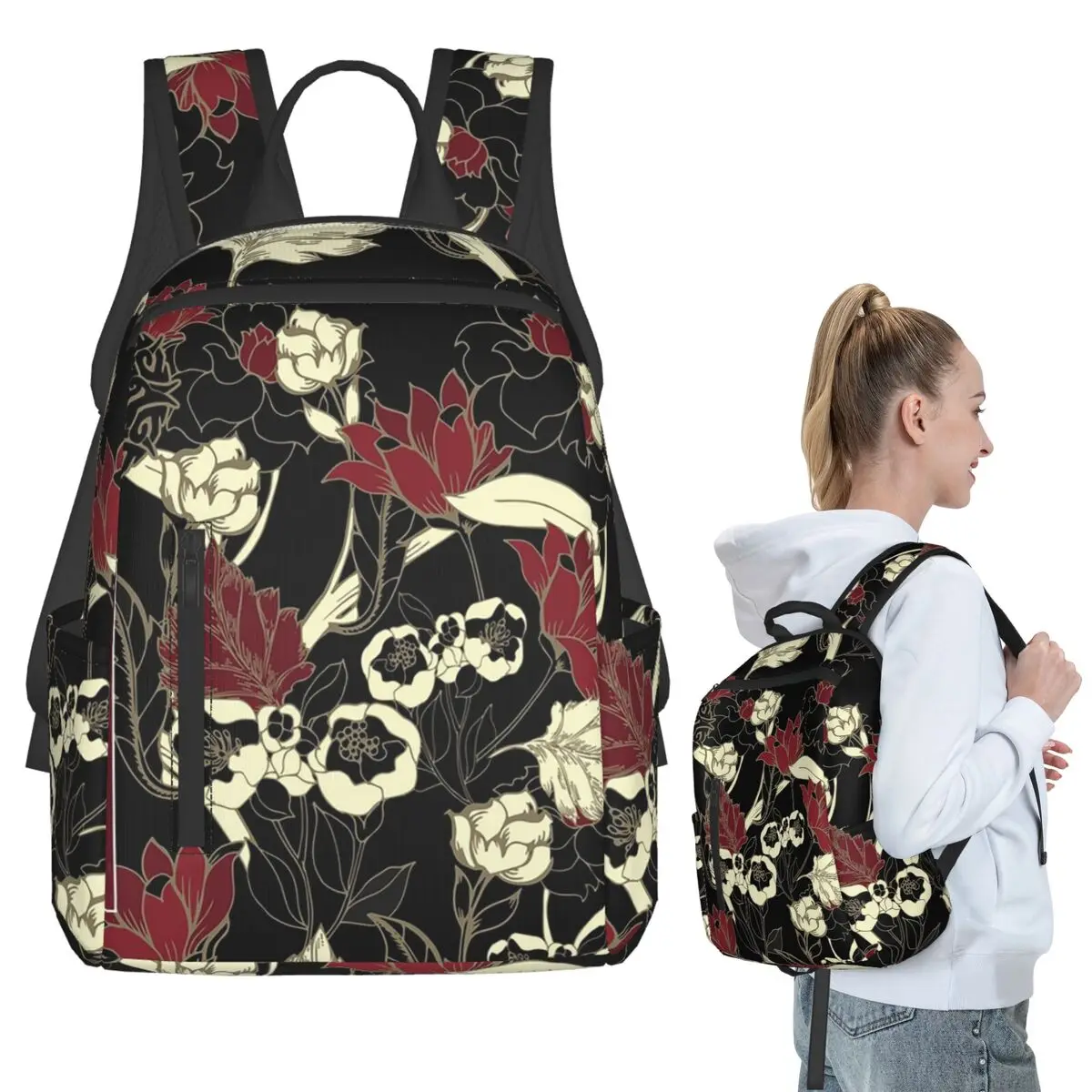 Demonic Cultivation The Untamed Backpack Student BookBag Boys Girls School Bag Laptop Shoulder Bags Men Women
