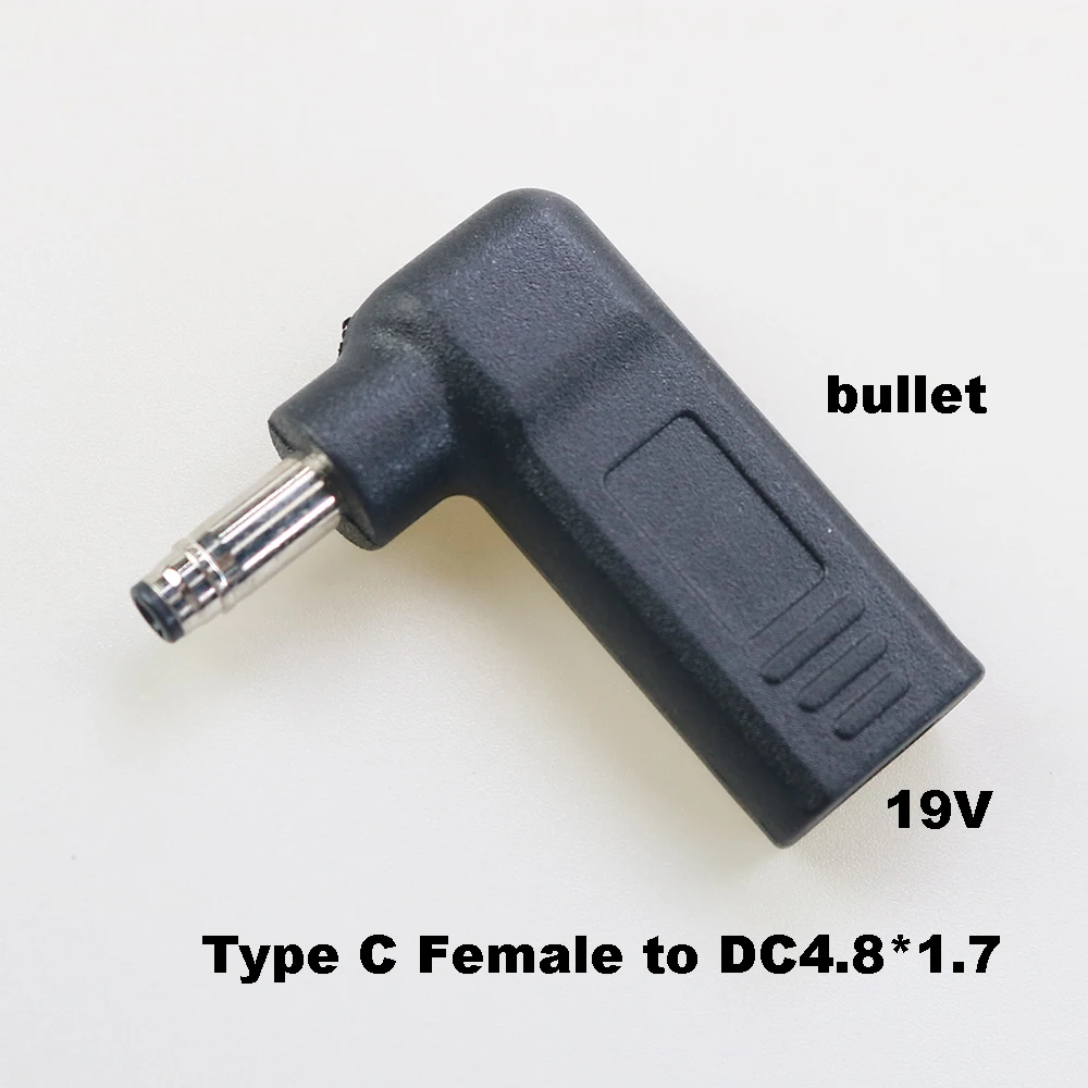 Pd نوع c محول لأجهزة الكمبيوتر المحمول ، الذكور والإناث محول ، 3.5x1.35 مللي متر ، 4.0x1.7 مللي متر ، 5.0x3.0 مللي متر ، تيار مستمر السلطة جاك موصل ، 1 قطعة