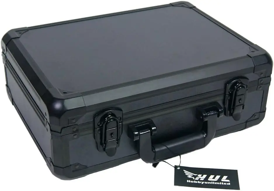 

13in Aluminum Case with Customizable Pluck Foam Interior for Test Instruments Cameras Tools Parts and Accessories