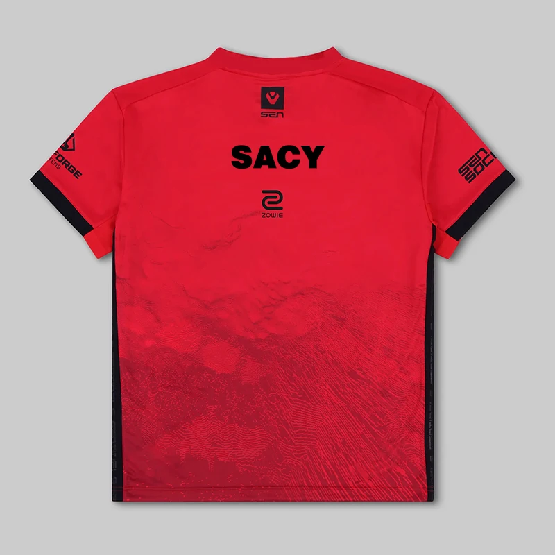 Valorant Sentinels Esports Gaming Uniform Training Short Sleeve T