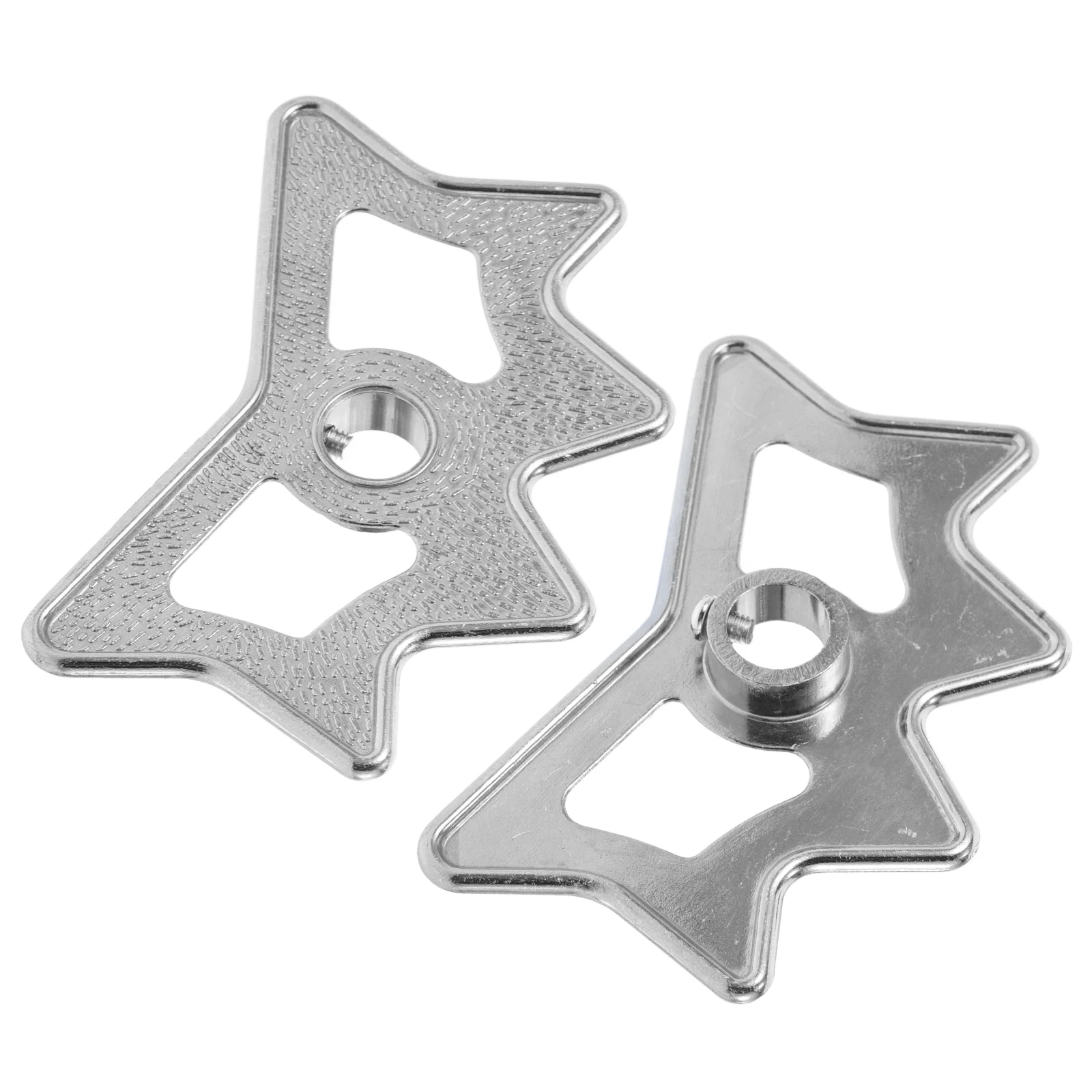 

2 Pcs Billiards Rack Pool Accessories Bridge Supplies Stick Table Holder Metal Snooker