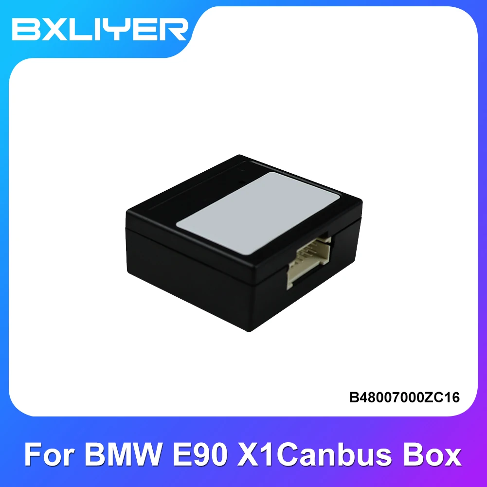 Car Accessories CAN Bus Audio Decoder Adapter For E90 X1 Car DVD Radio Multimedia Player Canbus Box