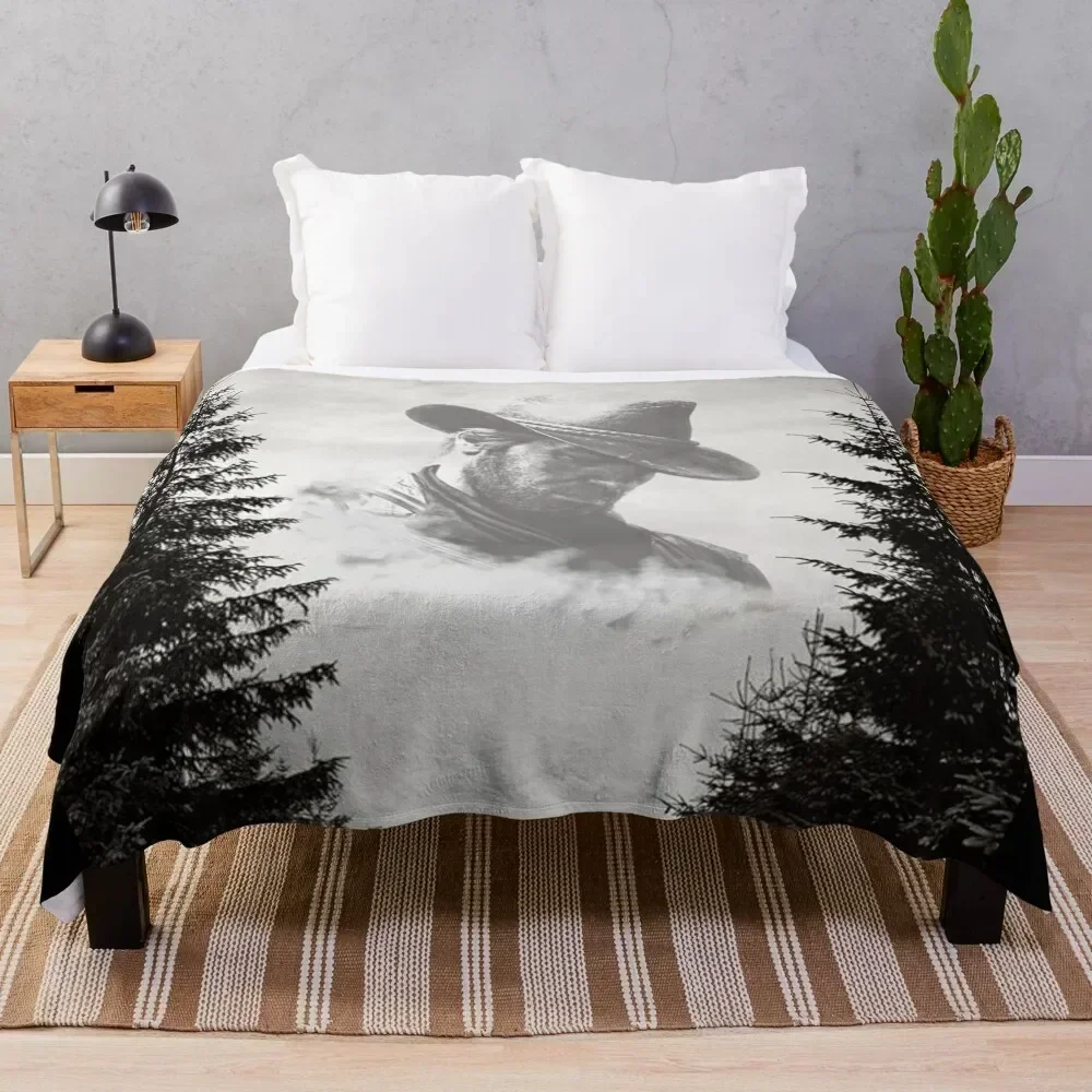 

Arthur Morgan RDR2 Throw Blanket Luxury Brand Thins Blankets