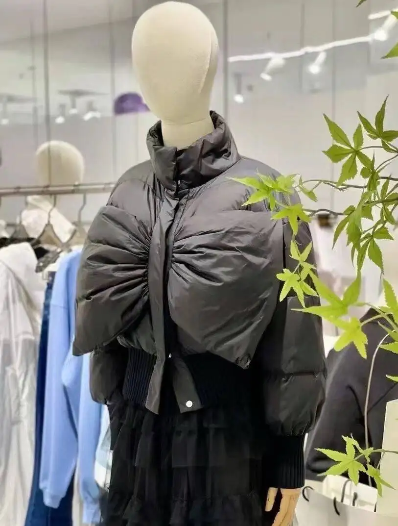 

Parkas Womens Militares Fall Woolen Fleece-Lined Single-Breasted Trimming Turndown Collar Buttoned Pleated Waist-Closed Maxi Ins