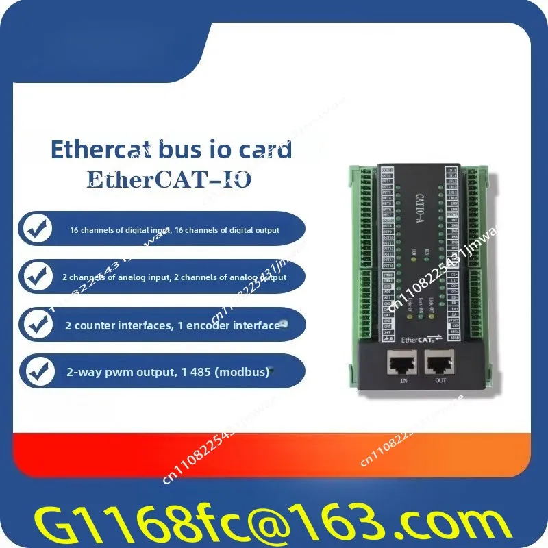 EtherCAT Bus IO Card Switch/analog Input/output Expansion Card Counter 485 Serial Port Card