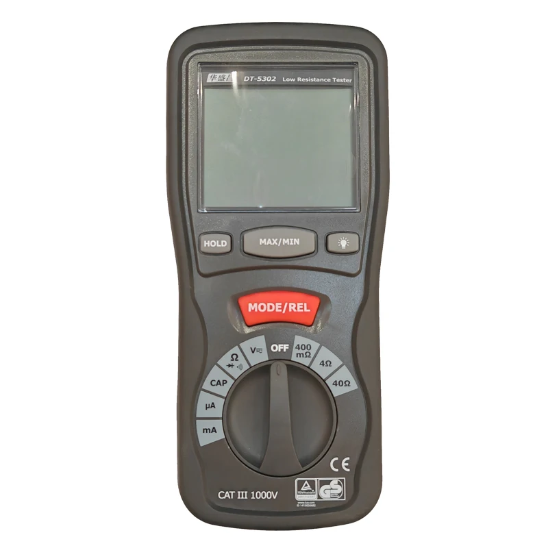 DT-5302 low Resistance tester Professional grounding resistance tester