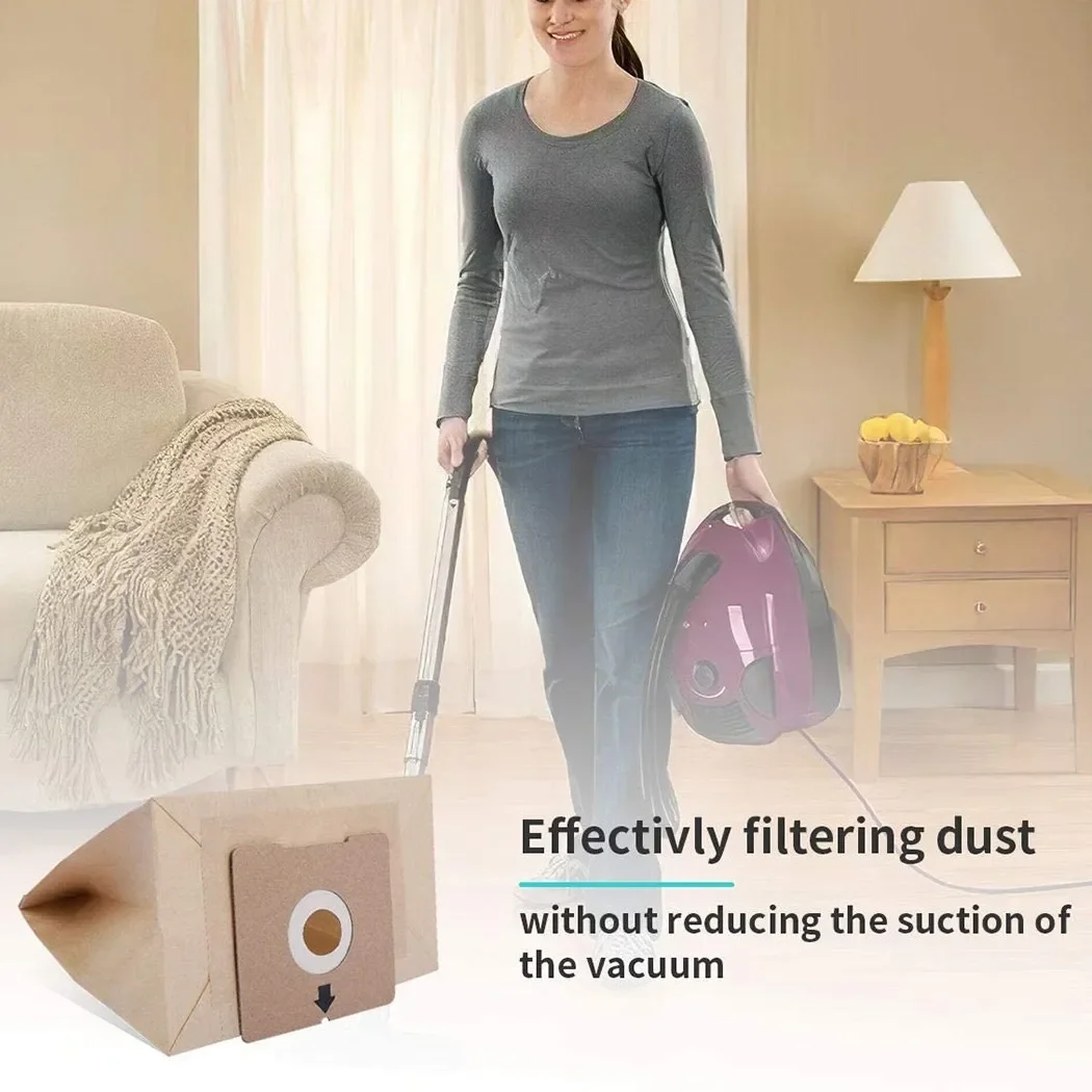 

Bags Dust Bags 3pcs Down To 1 Um Efficiently 3 Pack Accessory Household Supplies Paper Replacement Vacuum Cleaner