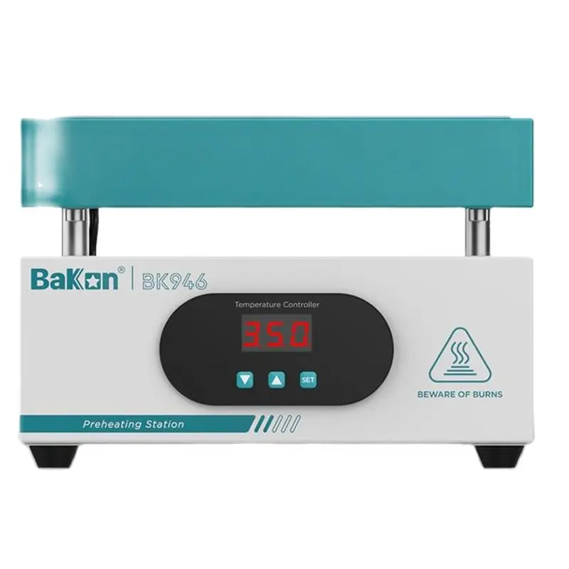 Constant Temperature Heating Station Adjustable Digital Display Removal Screen Preheating Station LED Desoldering Repair Tools